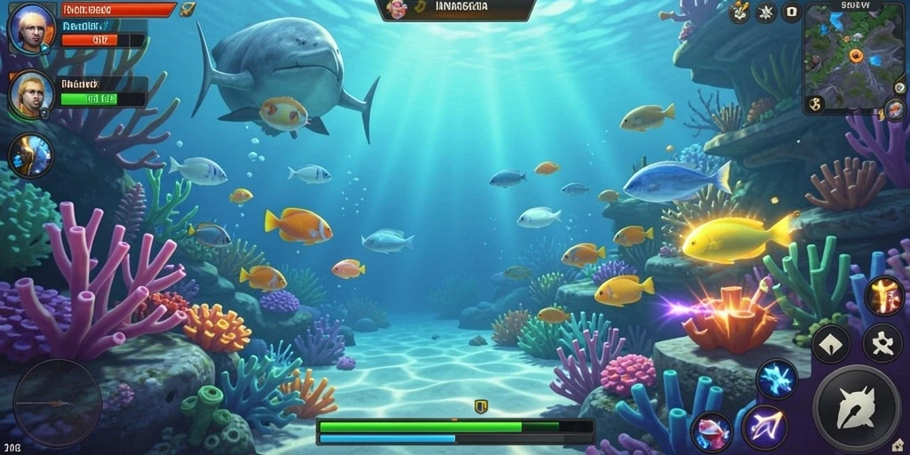 Fitur interaksi multiplayer membuat permainan lebih menarik.