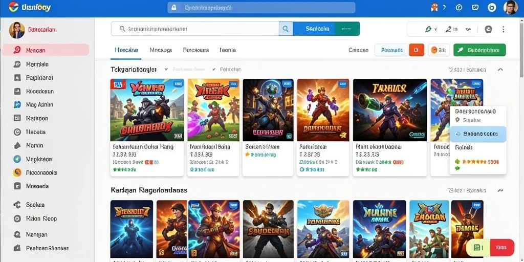 Tantangan menarik di setiap level yang harus diselesaikan.