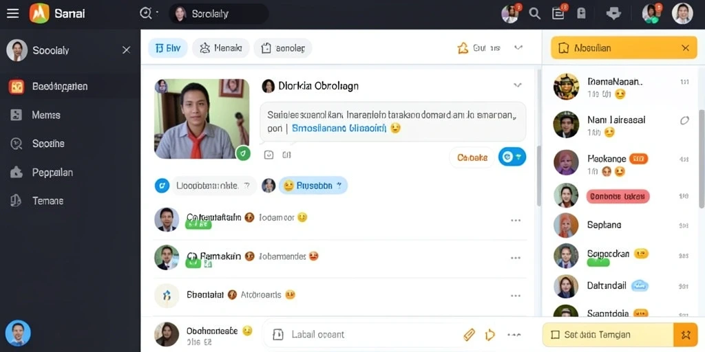 Momen seru saat berkompetisi dengan teman.