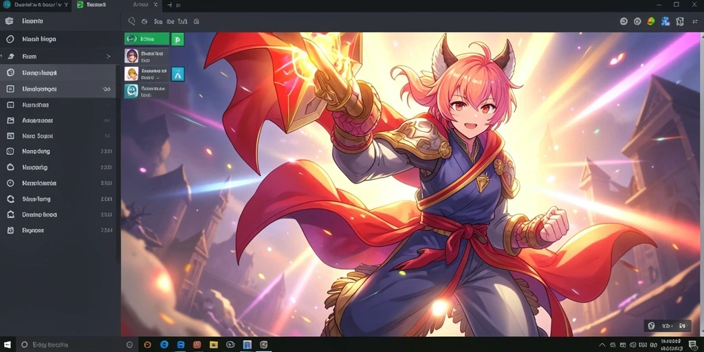 Screenshot menunjukkan fitur interaksi sosial antar pemain.