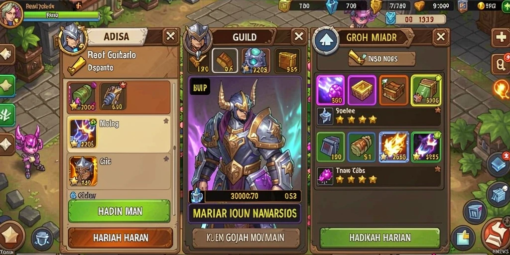 Sistem reward yang menarik dan menguntungkan.